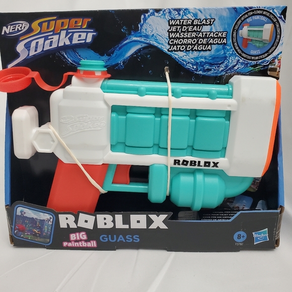 NERF. ROBLOX Super Soaker BIG Paintball: Guass Water Blaster - Picture 8 of 11